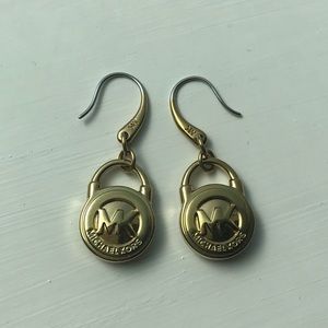 Michael Kors Lock Earrings